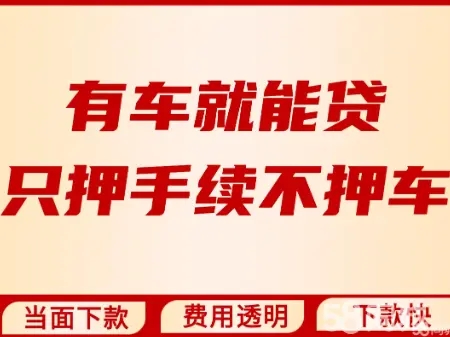 深圳龙岗不押车不查信用